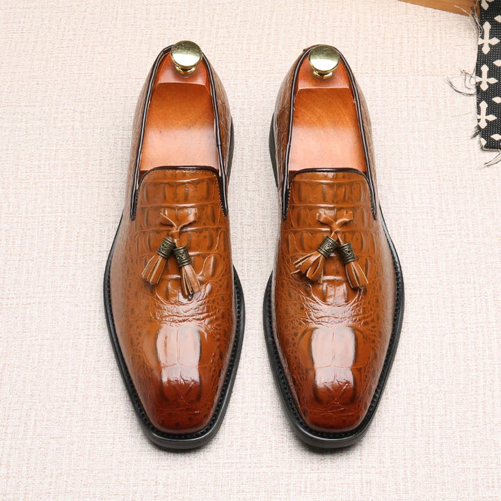 Sander Leather Loafers