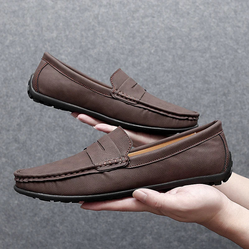 Harson Genuine Leather Loafers