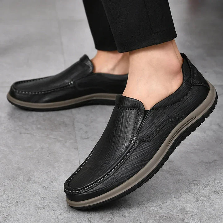 Trego Genuine Leather Loafers