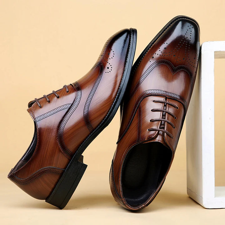 Masken Genuine Leather Oxfords