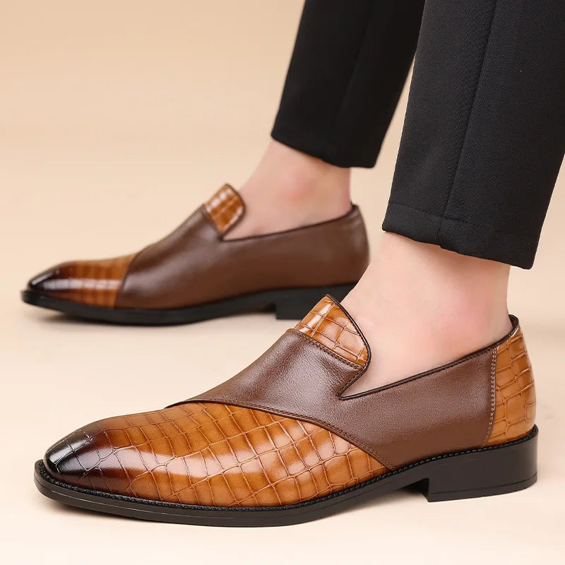 Carmon Genuine Leather Loafers