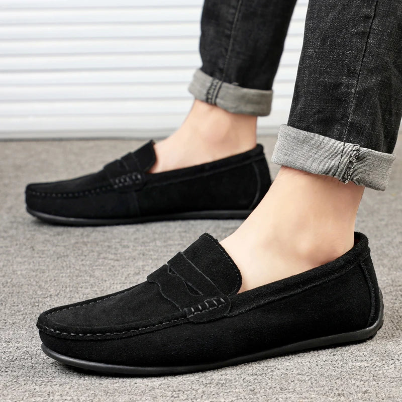 Lascar Genuine Suede Loafers