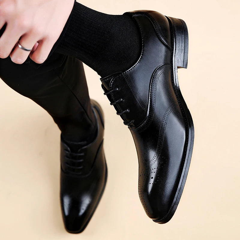 Masken Genuine Leather Oxfords