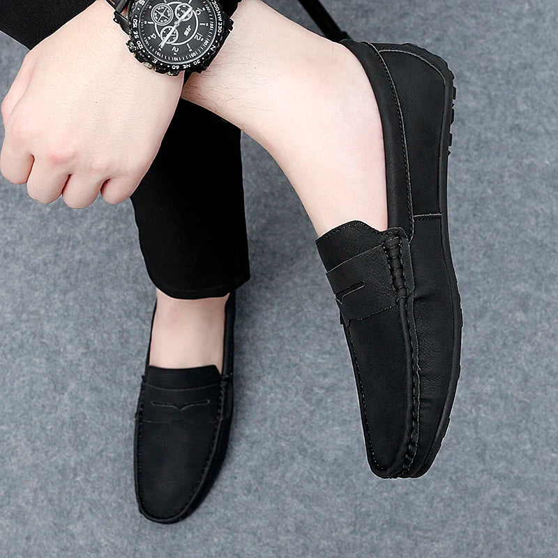 Harson Genuine Leather Loafers