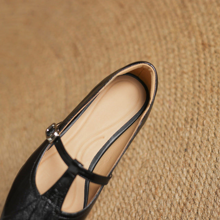 Hyla Genuine Leather Flats