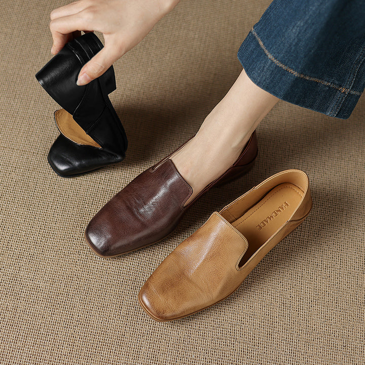 Galea Genuine Leather Loafers