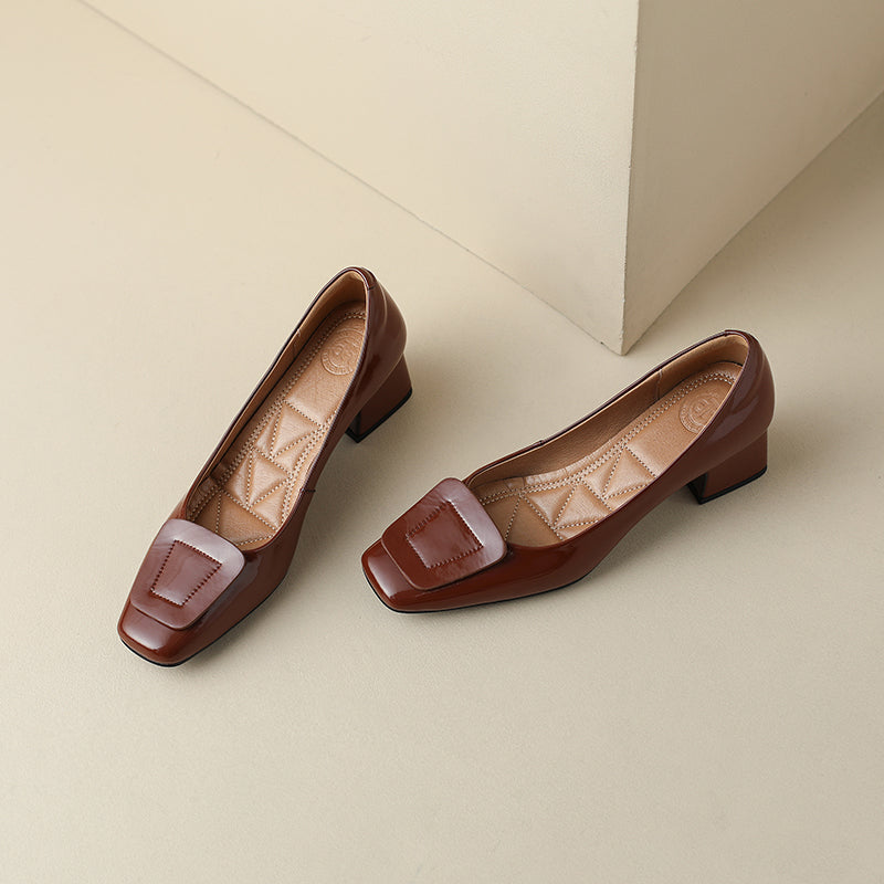 Cara Genuine Leather Heels