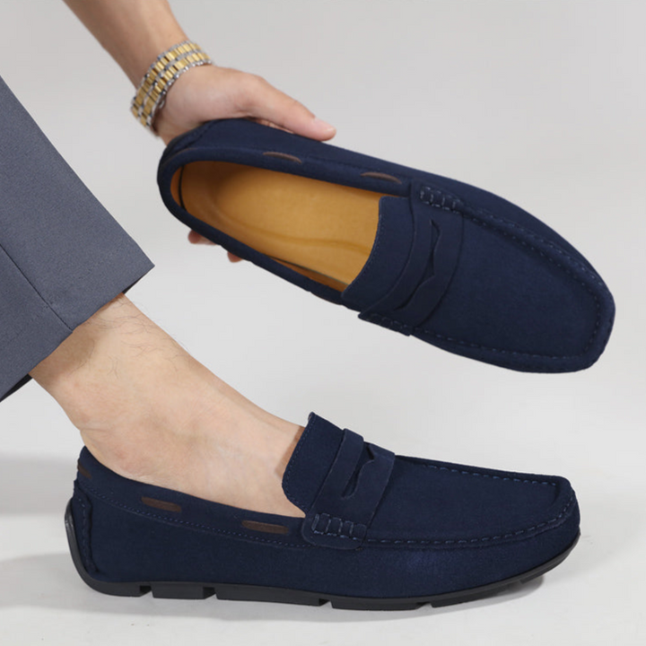 Lascar Genuine Suede Loafers
