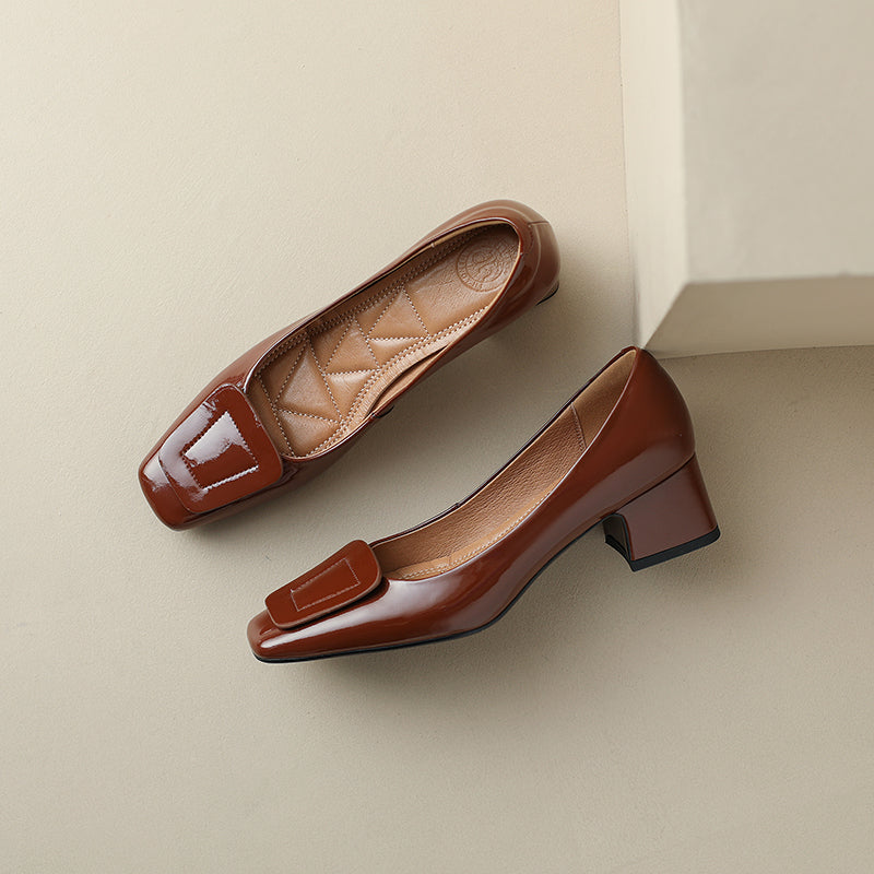 Cara Genuine Leather Heels