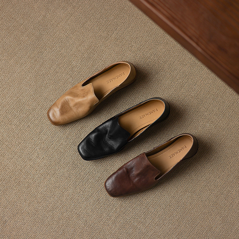 Galea Genuine Leather Loafers