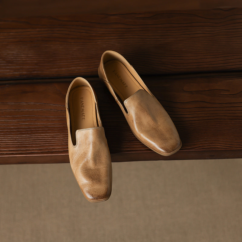Galea Genuine Leather Loafers