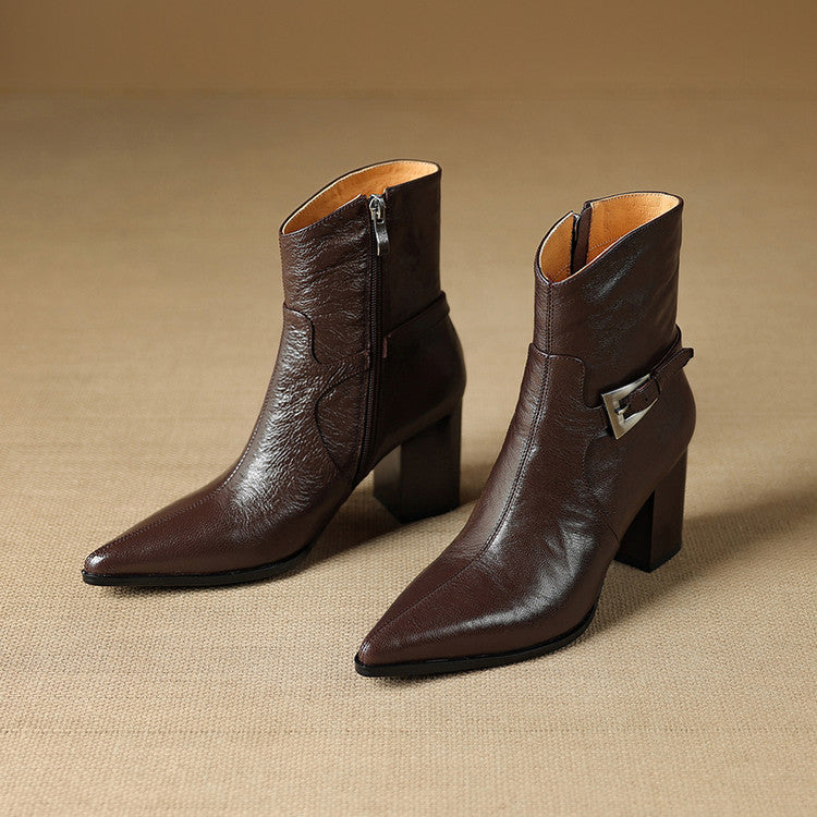 Daila Genuine Leather Boots