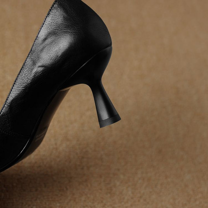 Brea Genuine Leather Heels