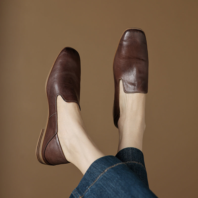 Galea Genuine Leather Loafers