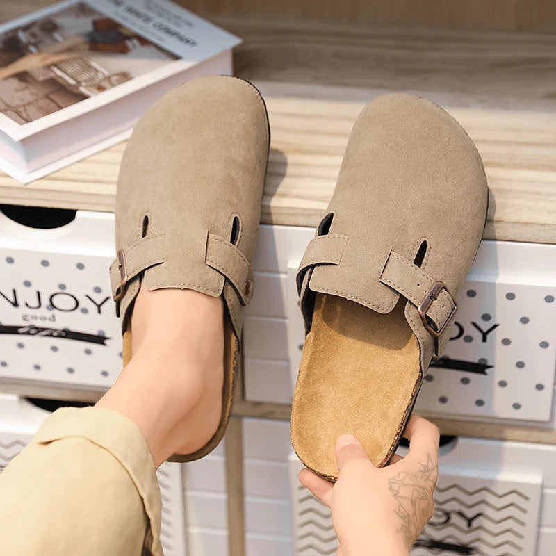 Boston Genuine Suede Clogs