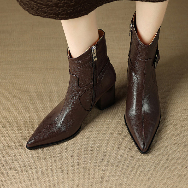 Daila Genuine Leather Boots