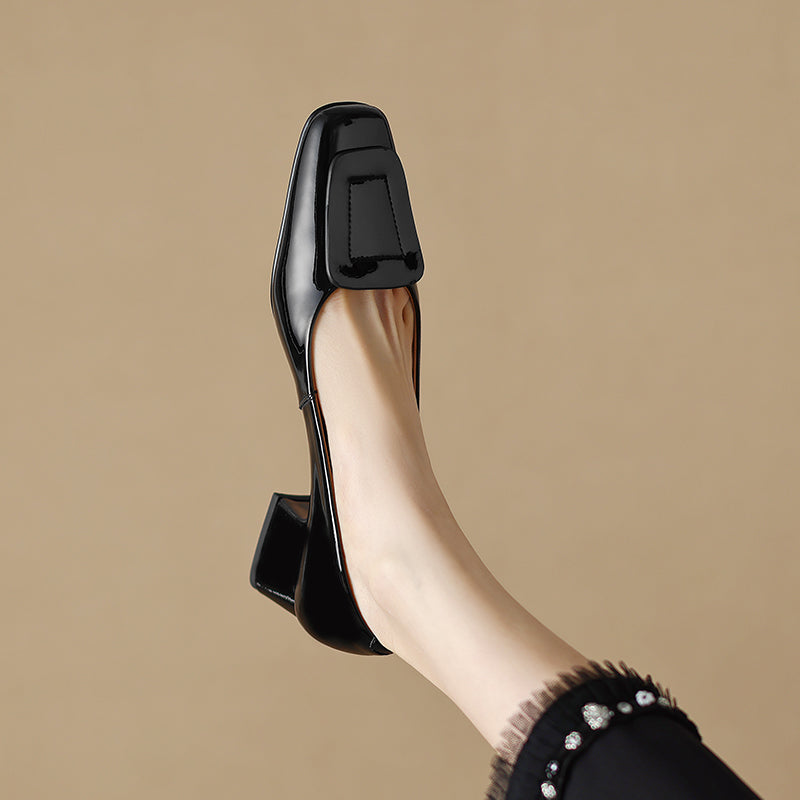 Cara Genuine Leather Heels