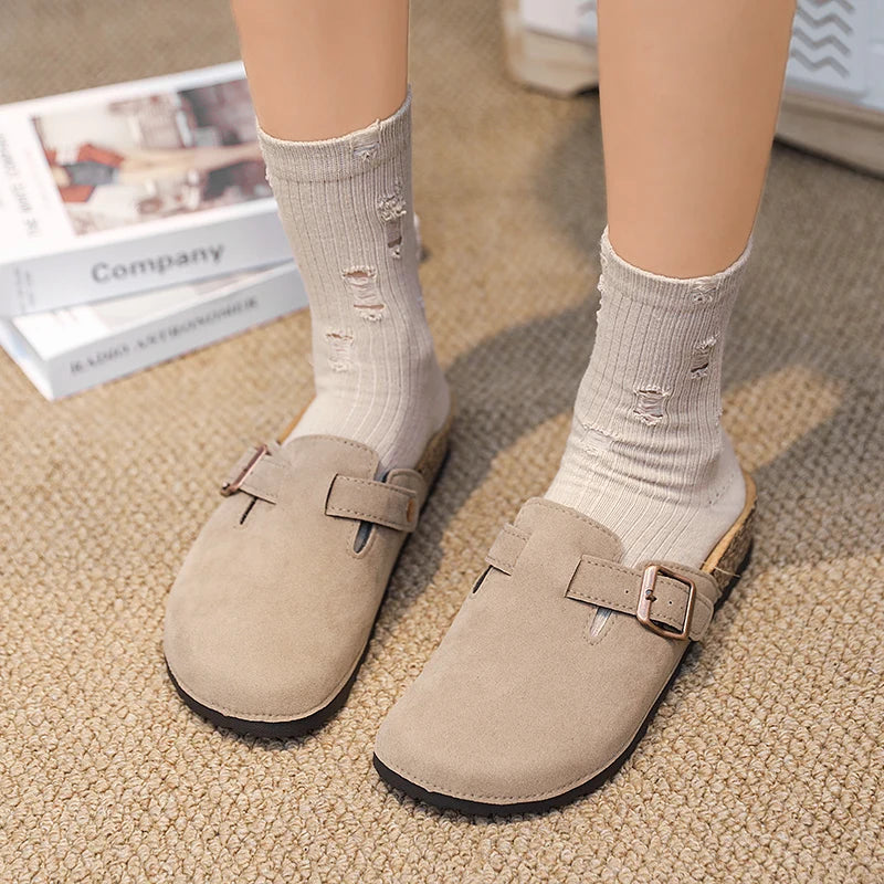 Boston Genuine Suede Clogs