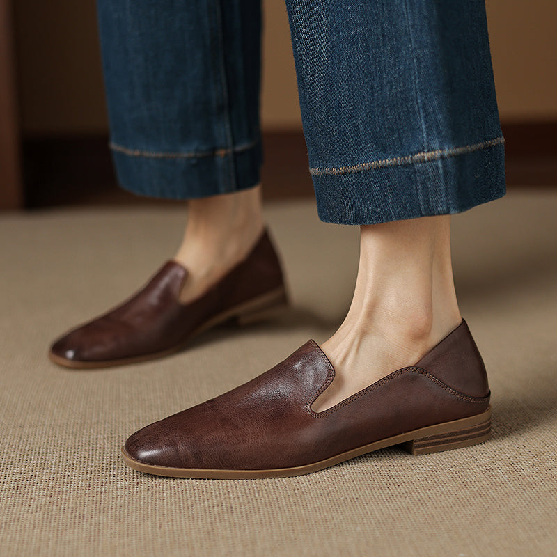 Galea Genuine Leather Loafers