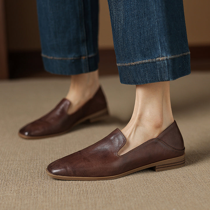 Galea Genuine Leather Loafers