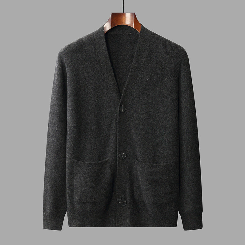 Myles 100% Cashmere Cardigan