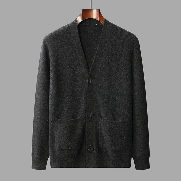 Myles 100% Cashmere Cardigan
