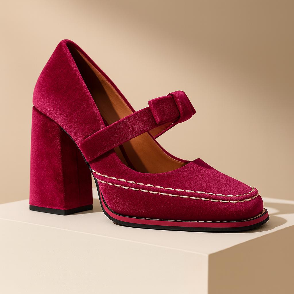 Elyth Velvet Loafers