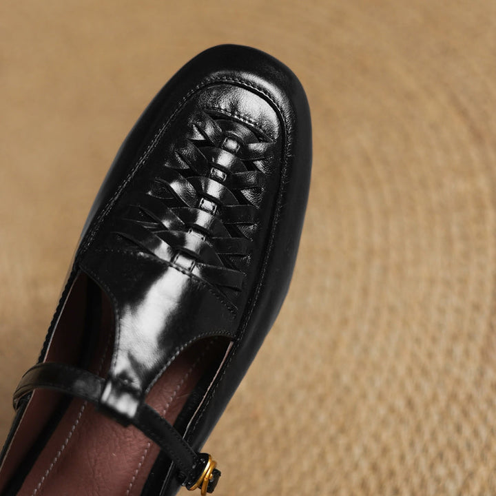 Dorya Genuine Leather Mules