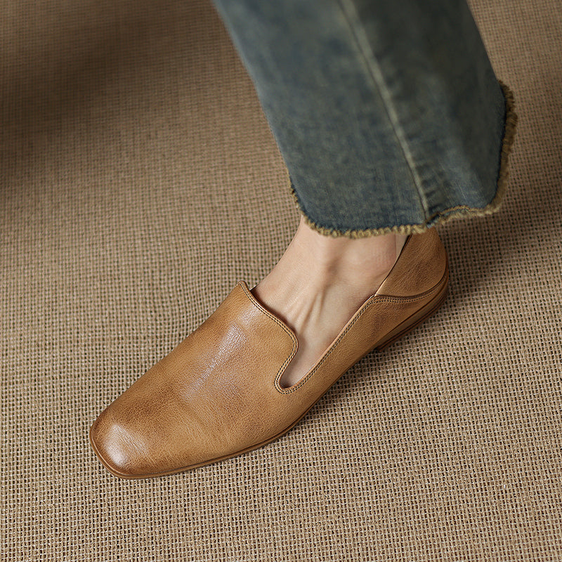 Galea Genuine Leather Loafers