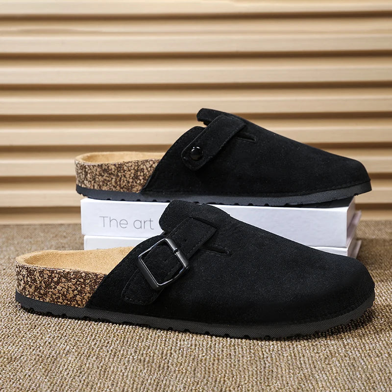 Boston Genuine Suede Clogs