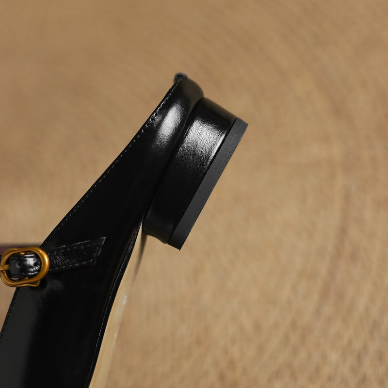 Dorya Genuine Leather Mules