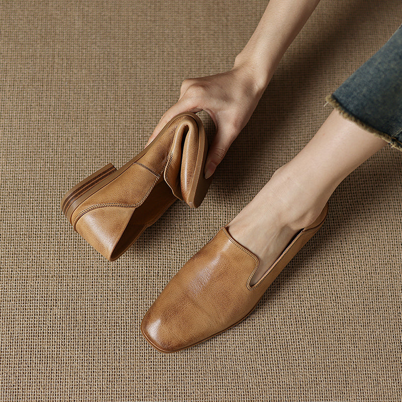 Galea Genuine Leather Loafers