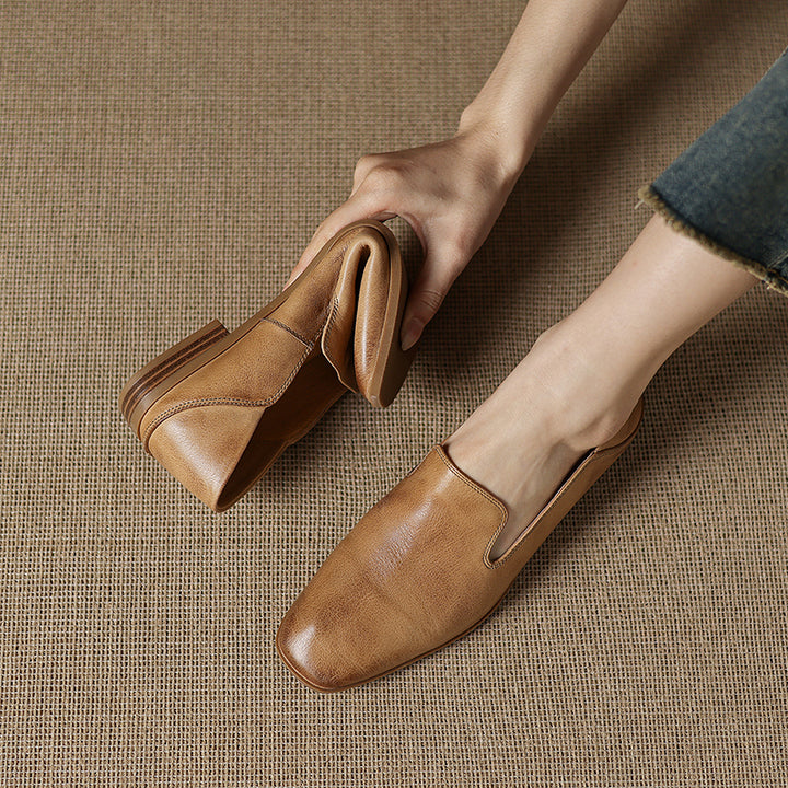 Galea Genuine Leather Loafers