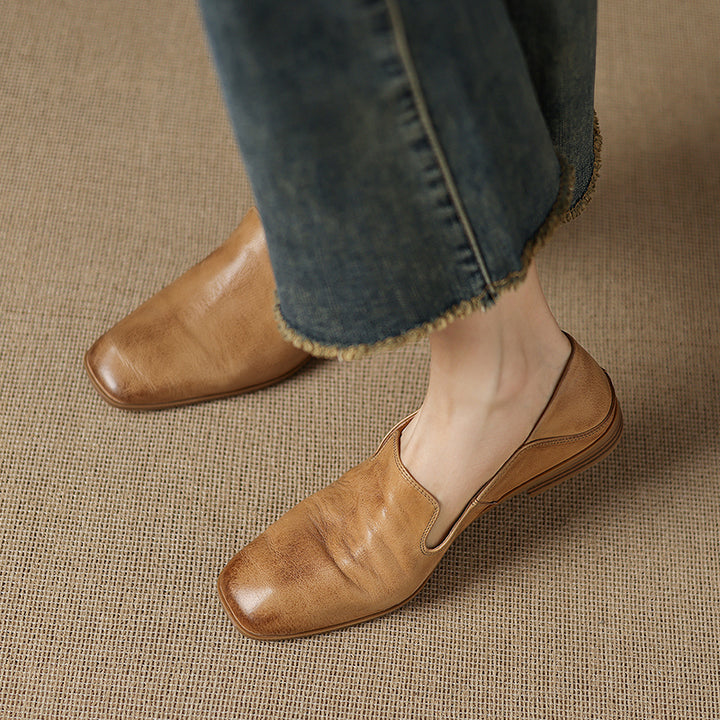 Galea Genuine Leather Loafers