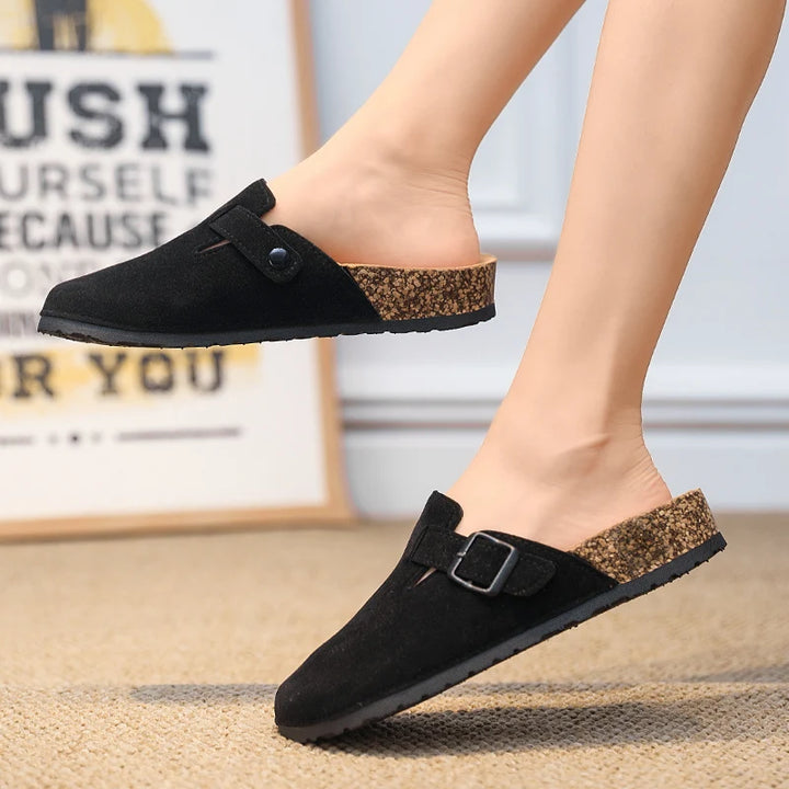 Boston Genuine Suede Clogs