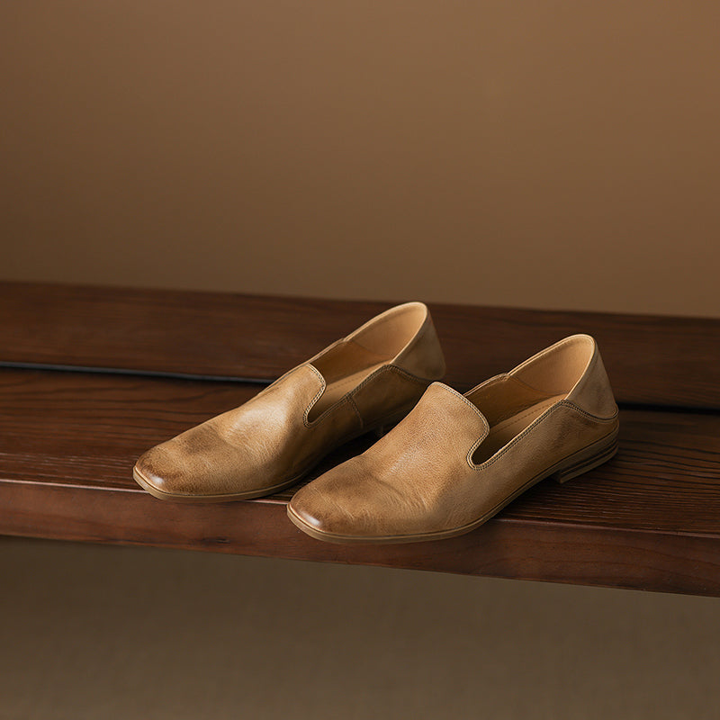 Galea Genuine Leather Loafers