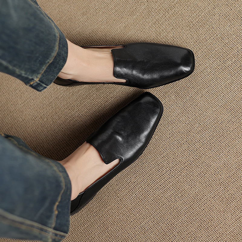 Galea Genuine Leather Loafers