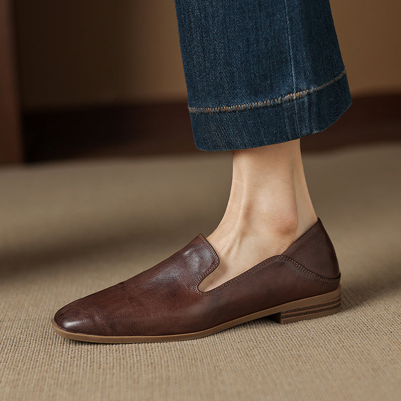 Galea Genuine Leather Loafers