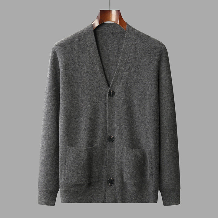 Myles 100% Cashmere Cardigan