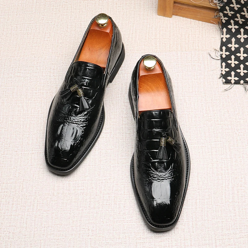 Sander Leather Loafers