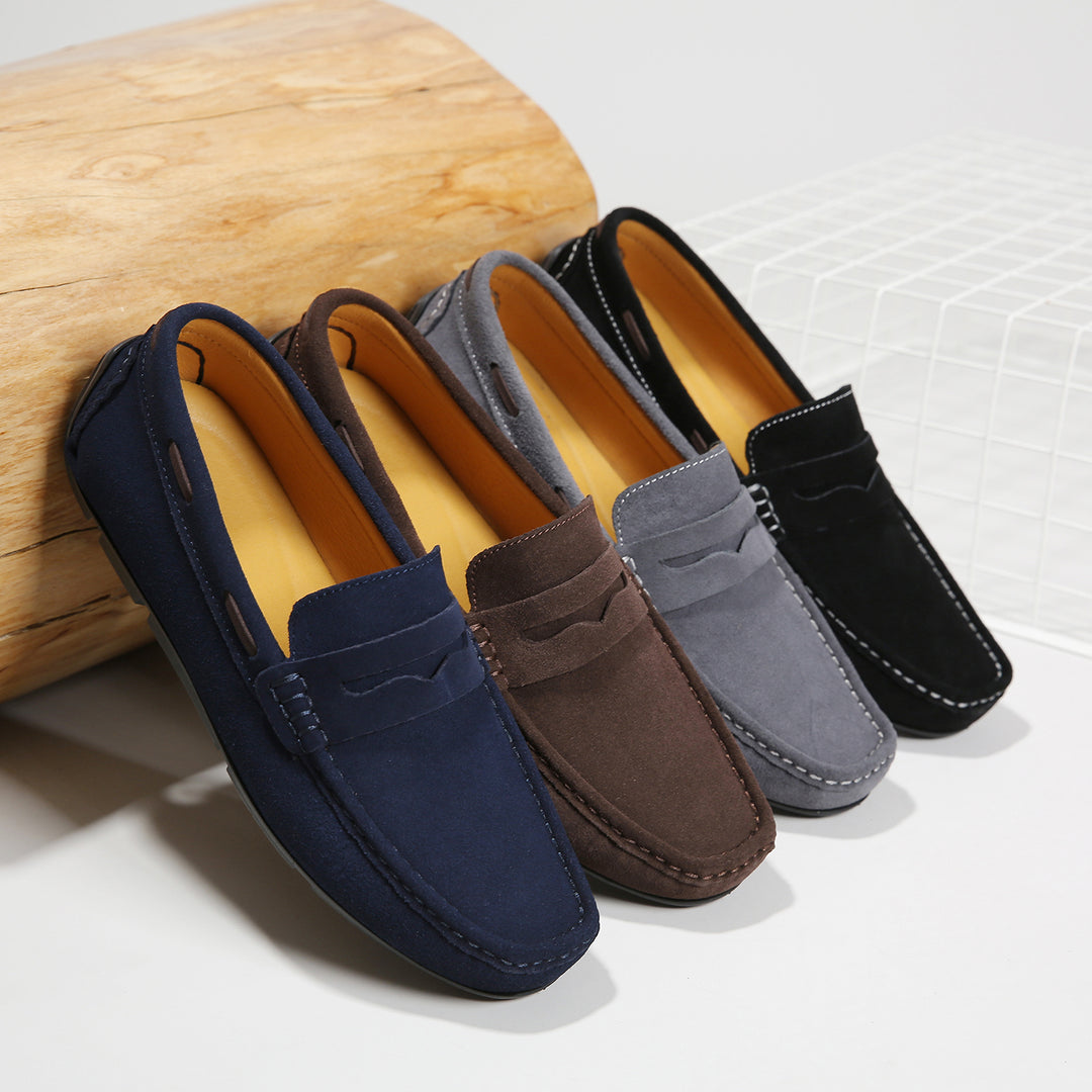 Lascar Genuine Suede Loafers