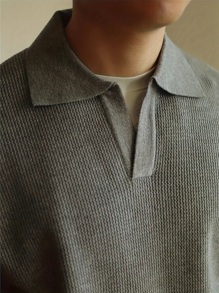Edward Long-Sleeve Polo