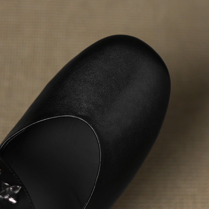 Zorie Genuine Leather Flats