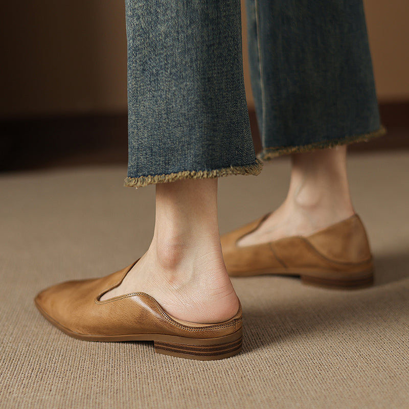 Galea Genuine Leather Loafers