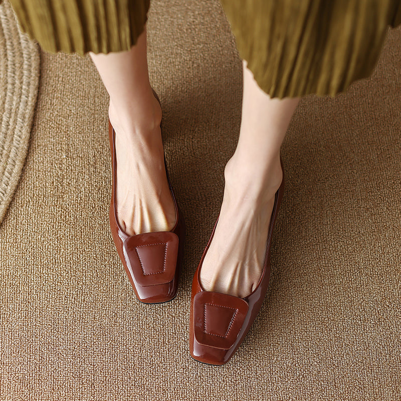 Cara Genuine Leather Heels