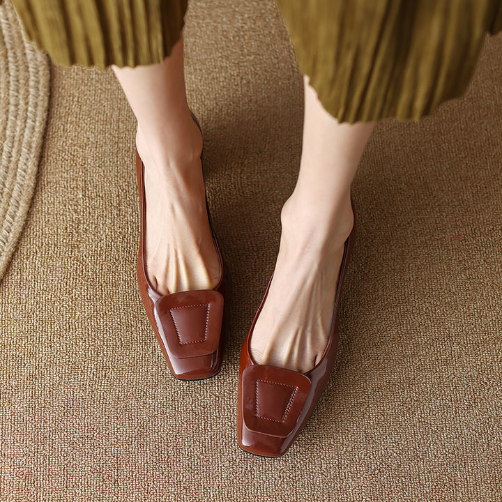 Cara Genuine Leather Heels