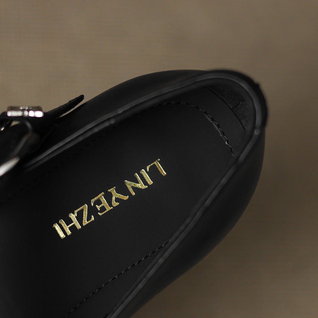 Zorie Genuine Leather Flats