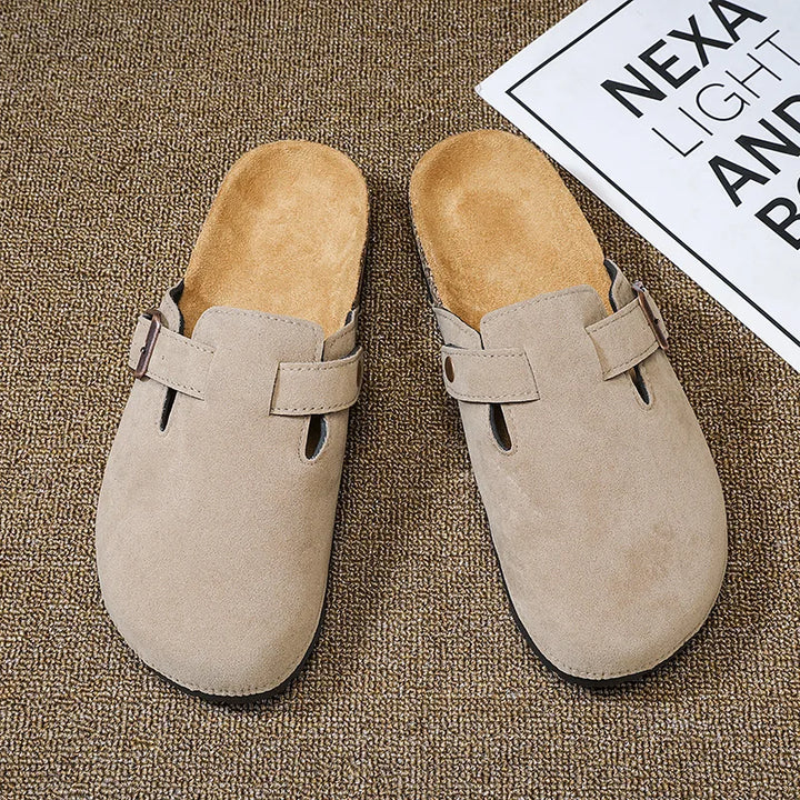 Boston Genuine Suede Clogs