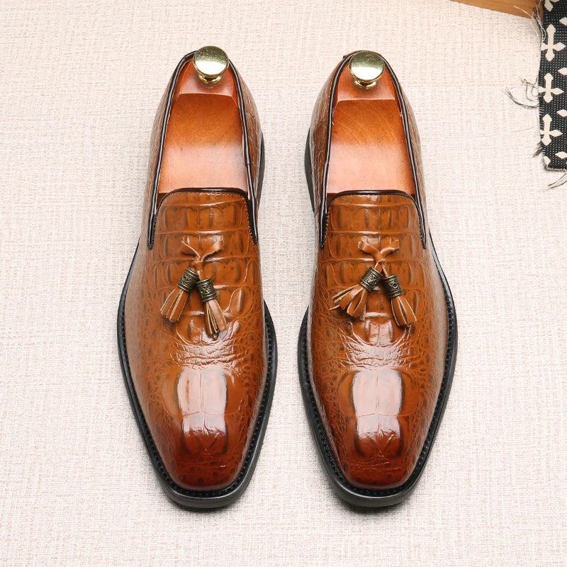 Sander Leather Loafers
