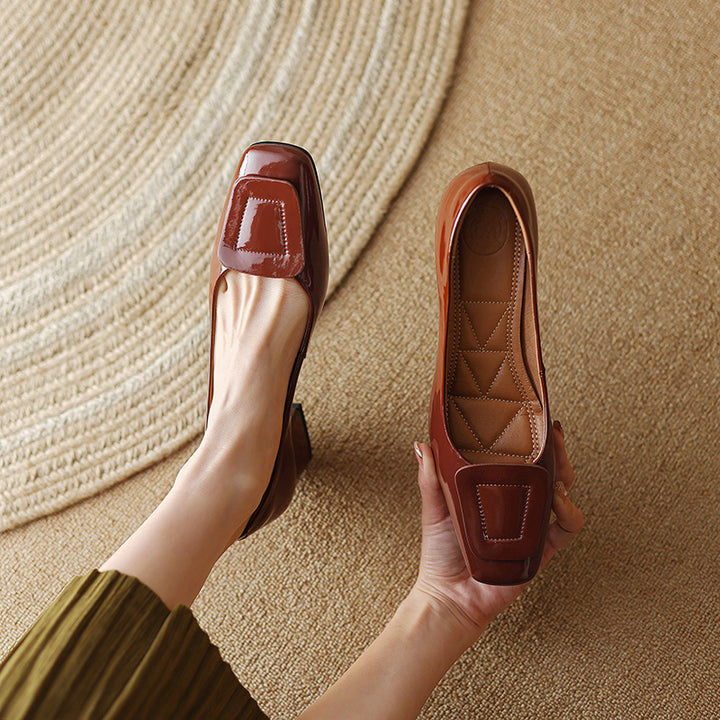 Cara Genuine Leather Heels